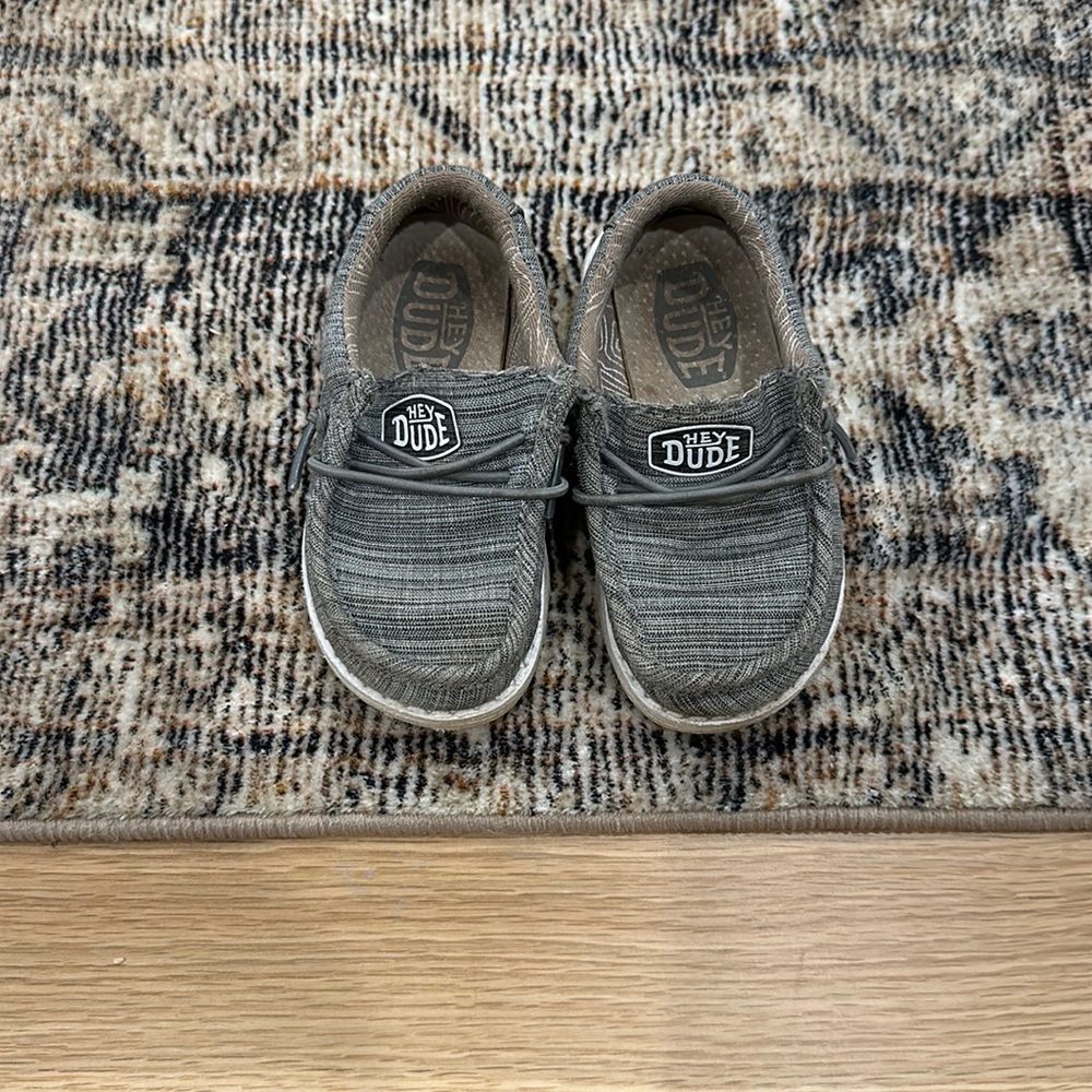 Hey Dude Wally Toddler Shoes slip-on - Size K 7